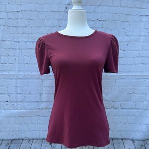 Express Burgundy Top, Medium